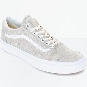 Vans Old Skool Sneaker in Speckle Jersey Grey